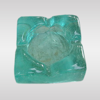 Cendrier en verre recyclé