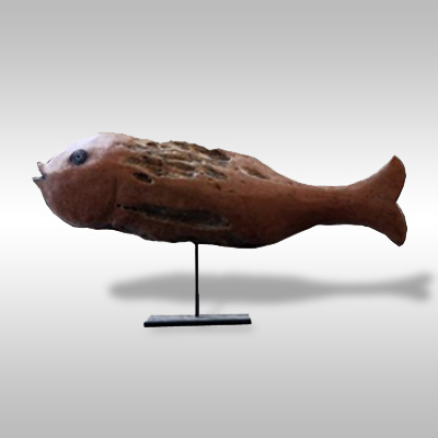 Standing Fish Carving