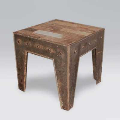 Stool Square - Ocean