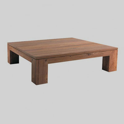 Table basse carrée