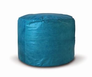 Leather Round Ottoman – Indoor