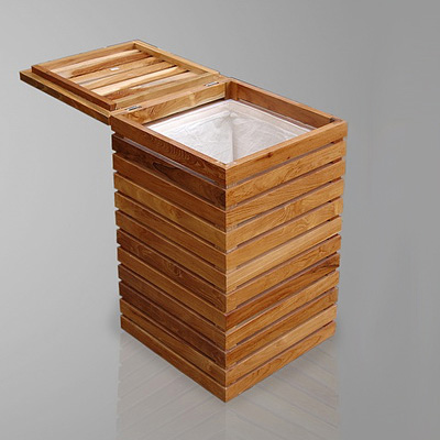 Laundry Basket with cover and cotton liner