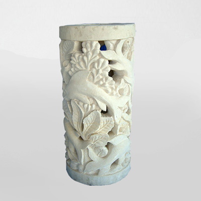 Carved Wastafel Pedestal